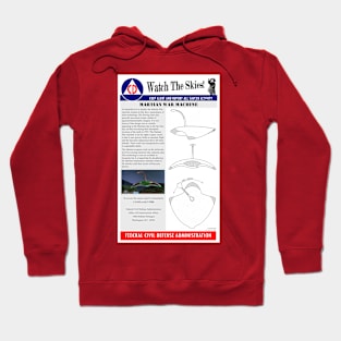 Civil Defence Poster - War of the Worlds Hoodie